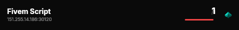 Fivem Script live status badge