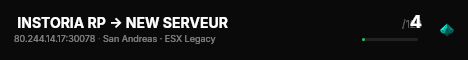  INSTORIA RP -> NEW SERVEUR  live status badge