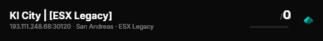 KI City | [ESX Legacy] live status badge