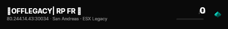 🌴OFFLEGACY| RP FR 🌴 live status badge