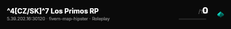 ^4[CZ/SK]^7 Los Primos RP live status badge