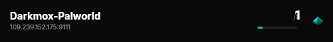 Darkmox-Palworld live status badge