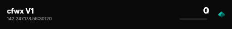 cfwx V1 live status badge