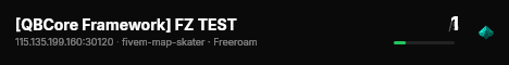 [QBCore Framework] FZ TEST live status badge