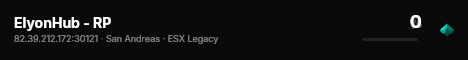 ElyonHub - RP live status badge