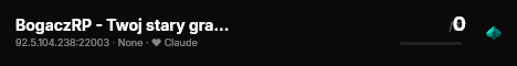 BogaczRP - Twoj stary gra, a ty co live status badge