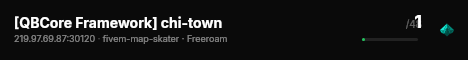 [QBCore Framework] chi-town live status badge