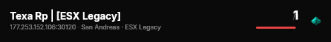 Texa Rp | [ESX Legacy] live status badge