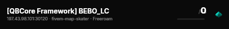 [QBCore Framework] BEBO_LC live status badge