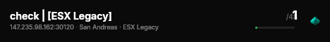 check | [ESX Legacy] live status badge