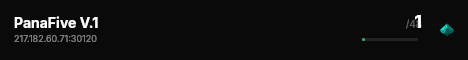 PanaFive V.1 live status badge