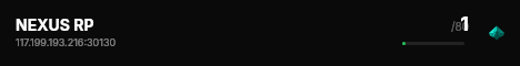 NEXUS RP live status badge