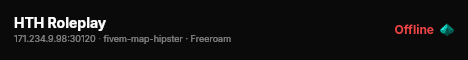 HTH Roleplay live status badge