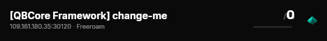 [QBCore Framework] change-me live status badge