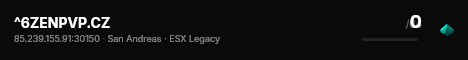 ^6ZENPVP.CZ live status badge