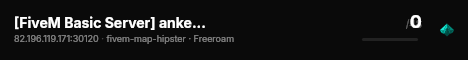 [FiveM Basic Server] ankeshof live status badge