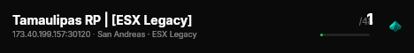 Tamaulipas RP | [ESX Legacy] live status badge