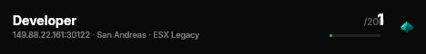 Developer live status badge