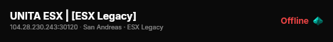 UNITA ESX | [ESX Legacy] live status badge