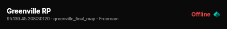 Greenville RP live status badge