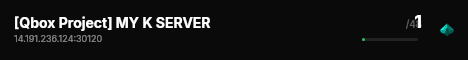 [Qbox Project] MY K SERVER live status badge