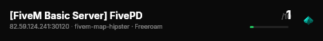 [FiveM Basic Server] FivePD live status badge