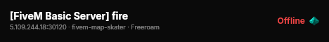 [FiveM Basic Server] fire live status badge