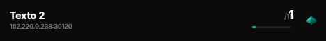 Texto 2 live status badge