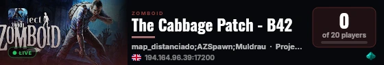 The Cabbage Patch - B42 live status badge