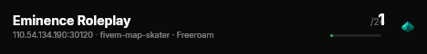 Eminence Roleplay live status badge