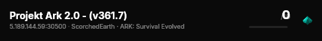 Projekt Ark 2.0 - (v361.7) live status badge