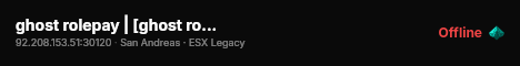 ghost rolepay | [ghost roleplay] live status badge