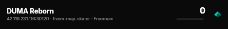 DUMA Reborn live status badge