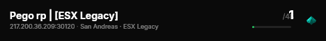 Pego rp | [ESX Legacy] live status badge