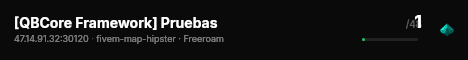 [QBCore Framework] Pruebas live status badge