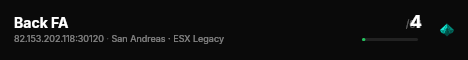 Back FA live status badge