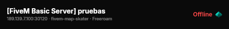 [FiveM Basic Server] pruebas live status badge