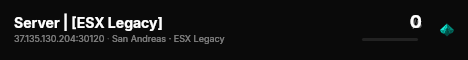 Server | [ESX Legacy] live status badge