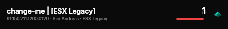 change-me | [ESX Legacy] live status badge