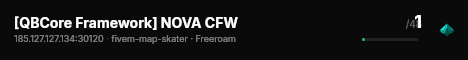 [QBCore Framework] NOVA CFW live status badge