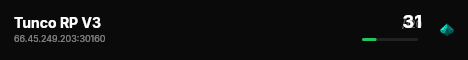 Tunco RP V3 live status badge