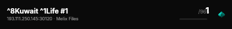 ^8Kuwait ^1Life #1 live status badge
