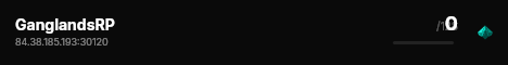 GanglandsRP live status badge
