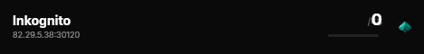 Inkognito live status badge