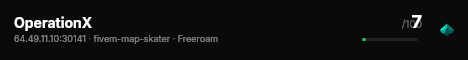OperationX live status badge