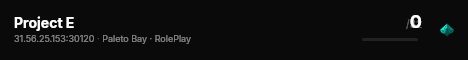 Project E live status badge