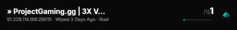 » ProjectGaming.gg | 3X Vanilla | Solo/Duo/Trio/Quad | 7/27 live status badge