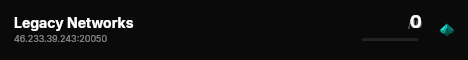Legacy Networks live status badge