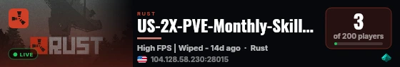 US-2X-PVE-Monthly-Skills-SusRust x2 live status badge