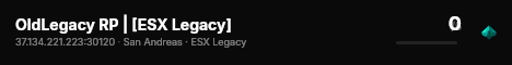 OldLegacy RP | [ESX Legacy] live status badge
